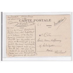 TRELAZE : ardoisieres, ouvriers fendeurs - tres bon etat