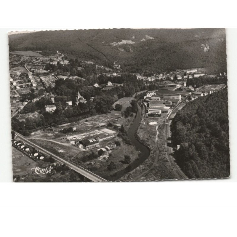 MONTHERME: le champ du trou vue aérienne 10x15 - état