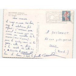 MONTHERME: le champ du trou vue aérienne 10x15 - état