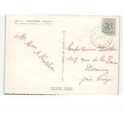 MONTHERME: vue générale et la semois vue aérienne 10x15 - très bon état