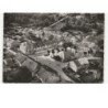 POIX-TERRON: la place et la halle vue aérienne 10x15 - très bon état
