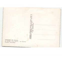 REGNIOWEZ: les douanes frontière franco-belge vue aérienne 10x15 - très bon état