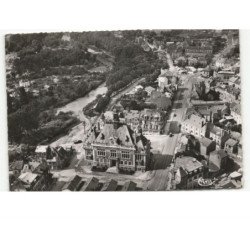 RETHEL: l'aisne et l'hôtel de ville vue aérienne 10x15 - très bon état