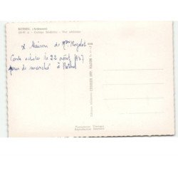 RETHEL: collège moderne vue aérienne 10x15 - très bon état