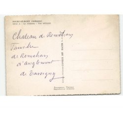 POURU-SAINT-REMY: le château vue aérienne 10x15 - très bon état