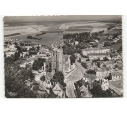 RETHEL: l'église saint-nicolas vue aérienne 10x15 - état