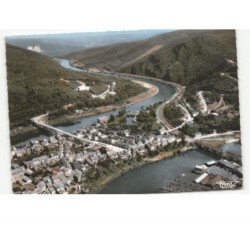 REVIN: vue générale et les trois ponts vue aérienne 10x15 - très bon état