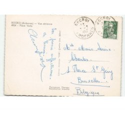ROCROI: place verte vue aérienne 10x15 - très bon état