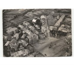 ROCROI: place verte, la mairie vue aérienne 10x15 - état