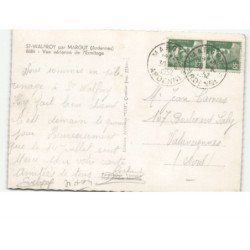 SAINT-WALFROY par MAGUT: l'ermitage vue aérienne 10x15 - très bon état