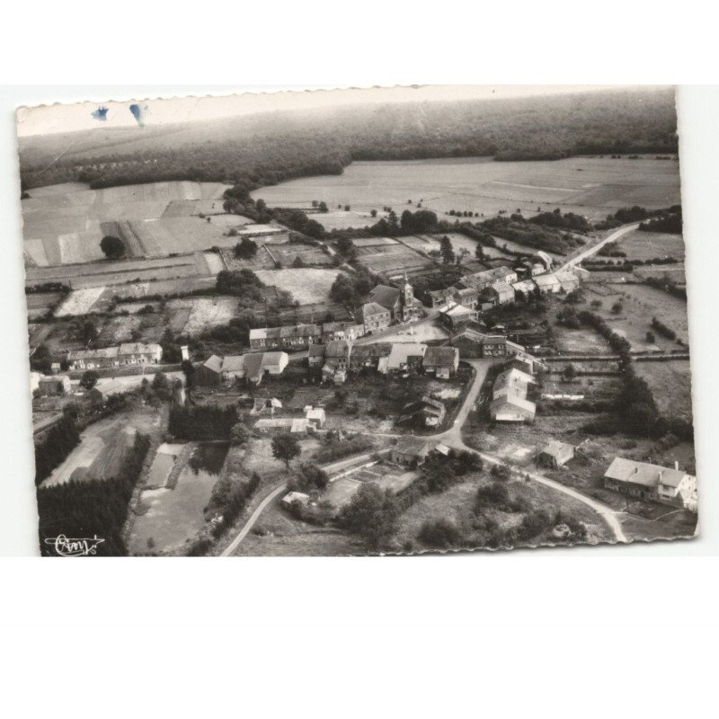 SECHEVAL: vue générale vue aérienne 10x15 - état