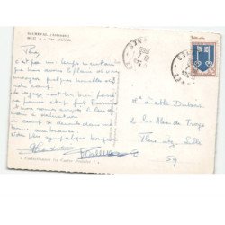 SECHEVAL: vue générale vue aérienne 10x15 - état