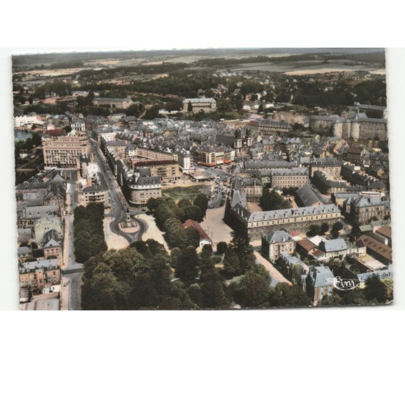SEDAN: vue générale vue aérienne 10x15 - très bon état