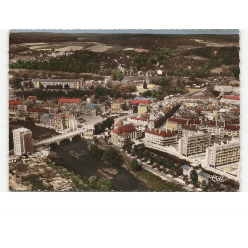 SEDAN: avenue leclerc vue aérienne 10x15 - très bon état