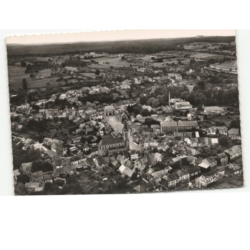 SIGNY-L'ABBAYE: vue panoramique vue aérienne 10x15 - très bon état