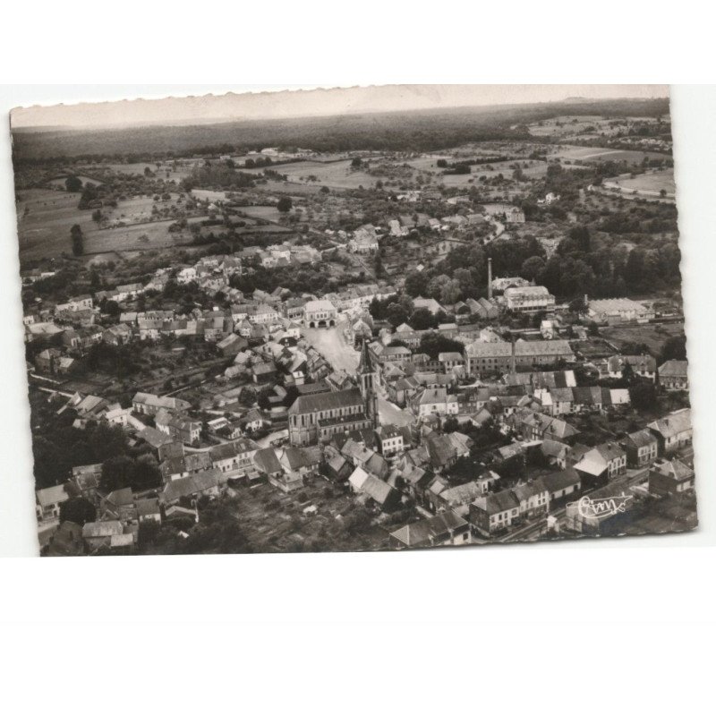 SIGNY-L'ABBAYE: vue panoramique vue aérienne 10x15 - très bon état