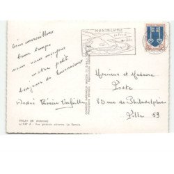 THILAY: vue générale, la semois vue aérienne 10x15 - très bon état