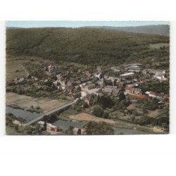 THILAY: vue générale, la semois vue aérienne 10x15 - très bon état