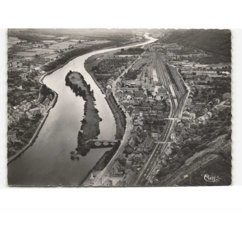 VIREUX-MOLHAIN: vue générale vue aérienne 10x15 - très bon état