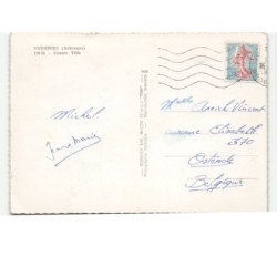 VOUZIERS: centre ville vue aérienne 10x15 - très bon état