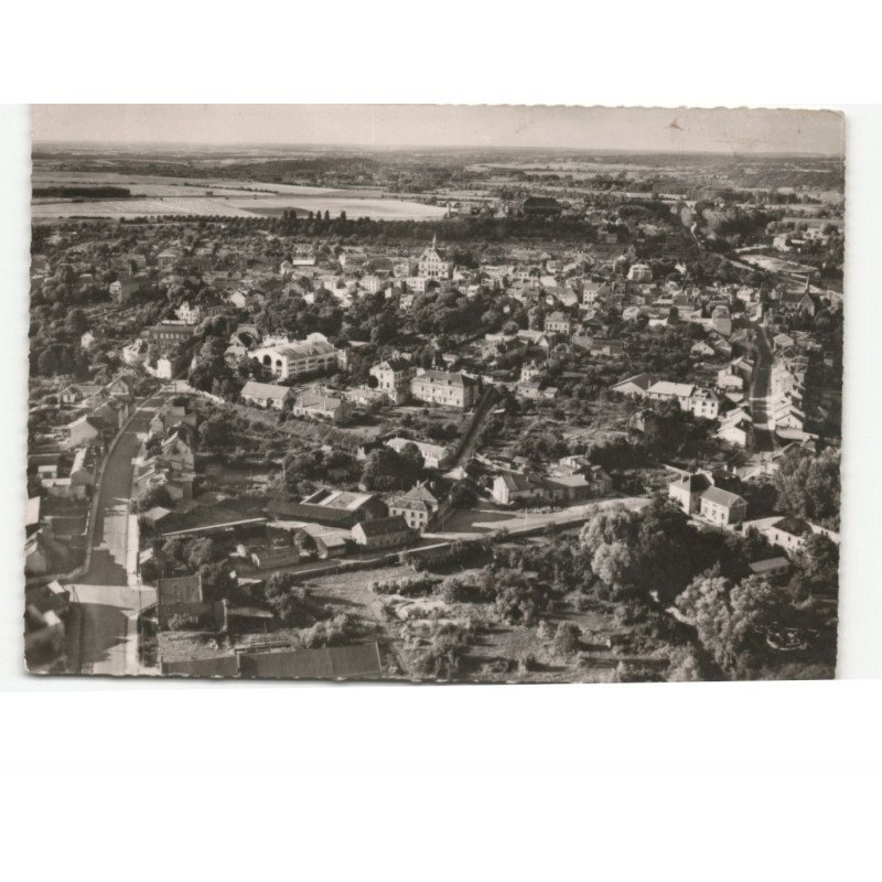 VOUZIERS: vue générale vue aérienne 10x15 - très bon état