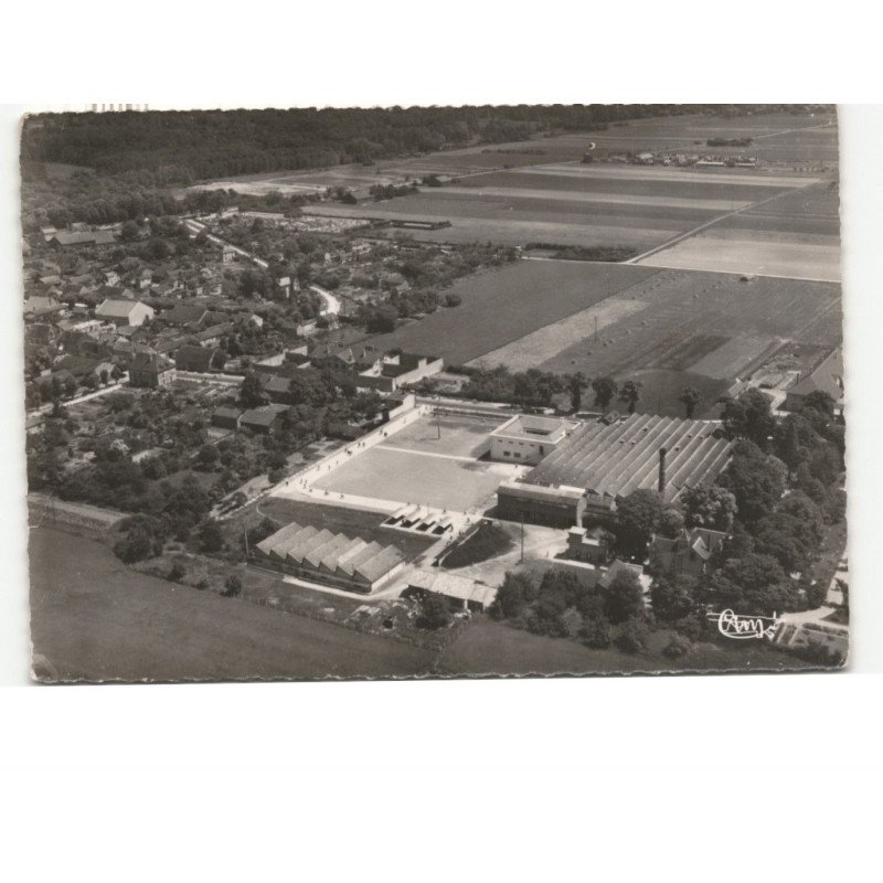ARCIS-sur-AUBE: l'usine de bonneterie la société anonyme gérard fortier vue aérienne 10x15 - état