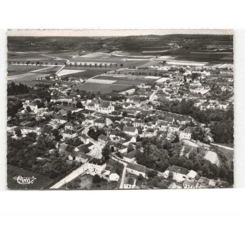 AUXON: vue générale vue aérienne 10x15 - très bon état