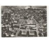 AIX-en-OTHE: l'hôtel-de-ville et la place de l'église vue aérienne 10x15 - très bon état
