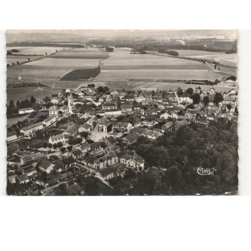 BAYEL: vue générale vue aérienne 10x15 - très bon état