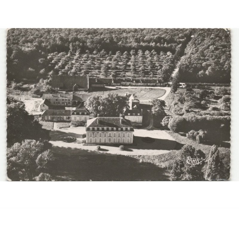 CHAOURCE: la petite cordelière et les jardins vue aérienne 10x15 - état
