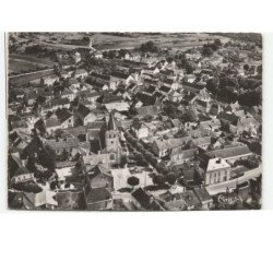 LOCHES-sur-OURCE: vue générale vue aérienne 10x15 - très bon état