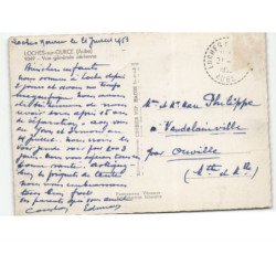 LOCHES-sur-OURCE: vue générale vue aérienne 10x15 - très bon état