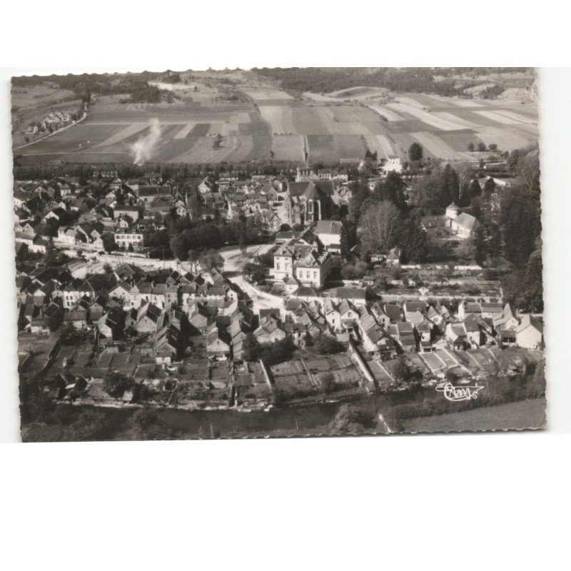 MUSSY-SUR-SEINE: vué générale vue aérienne 10x15 - très bon état