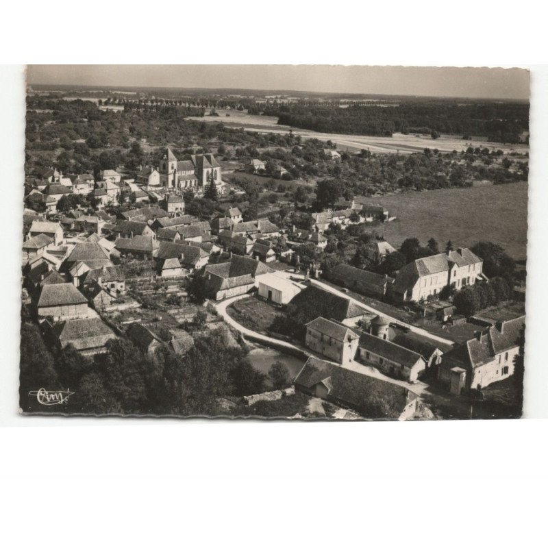 MONTIERAMEY: vue générale vue aérienne 10x15 - très bon état