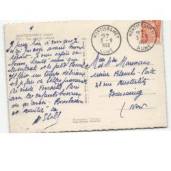 MONTIERAMEY: vue générale vue aérienne 10x15 - très bon état