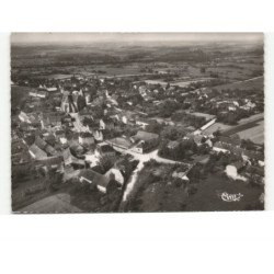 MAROLLES-sous-LIGNIERES: vue générale vue aérienne 10x15 - très bon état