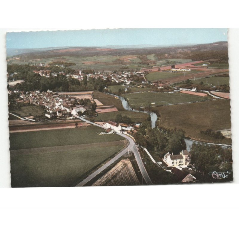 LES RICEYS: vue générale vue aérienne 10x15 - très bon état