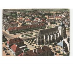 ARCIS-su-AUBE: l'église vue aérienne 10x15 - état