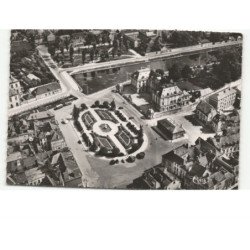 TROYES: la préfecture, son jardin et le miroir d'eau vue aérienne 10x15 - état