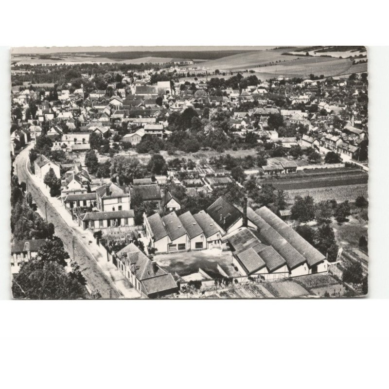 AIX-en-OTHE: vue panoramique vue aérienne 10x15 - très bon état