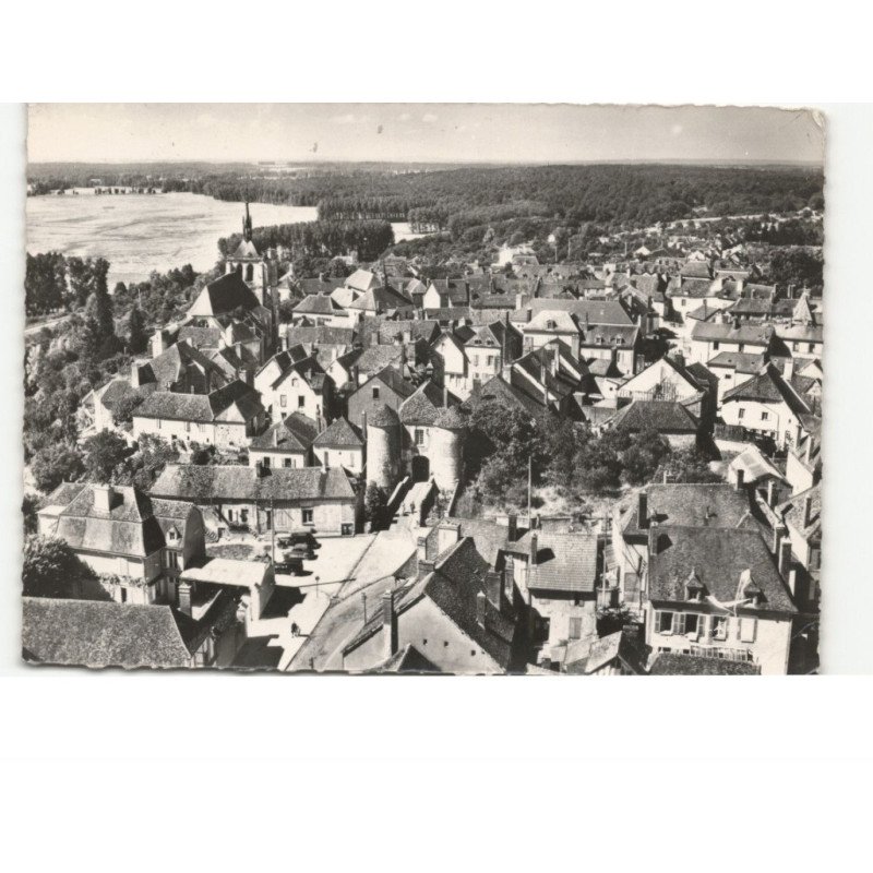 ERVY-le-CHATEL: vue générale vue aérienne 10x15 - très bon état