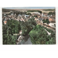 GYE-sur-SEINE: bords de seine vue aérienne 10x15 - très bon état