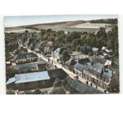 ESTISSAC: route de troyes vue aérienne 10x15 - très bon état