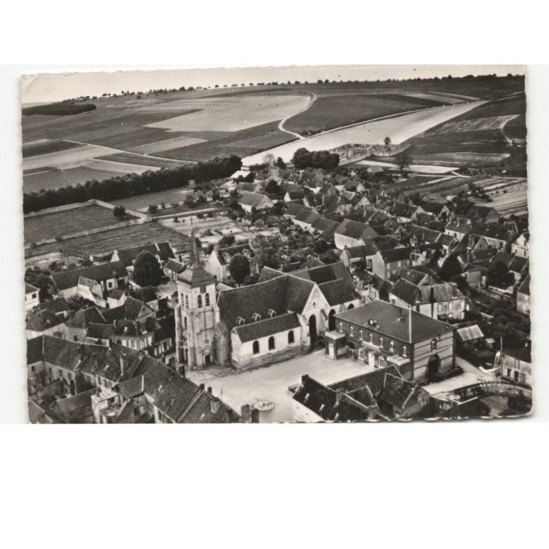 RIGNY-le-FERRON: l'église vue aérienne 10x15 - état
