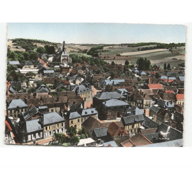 SAINT-MARDS-en-OTHE: vue générale vue aérienne 10x15 - très bon état