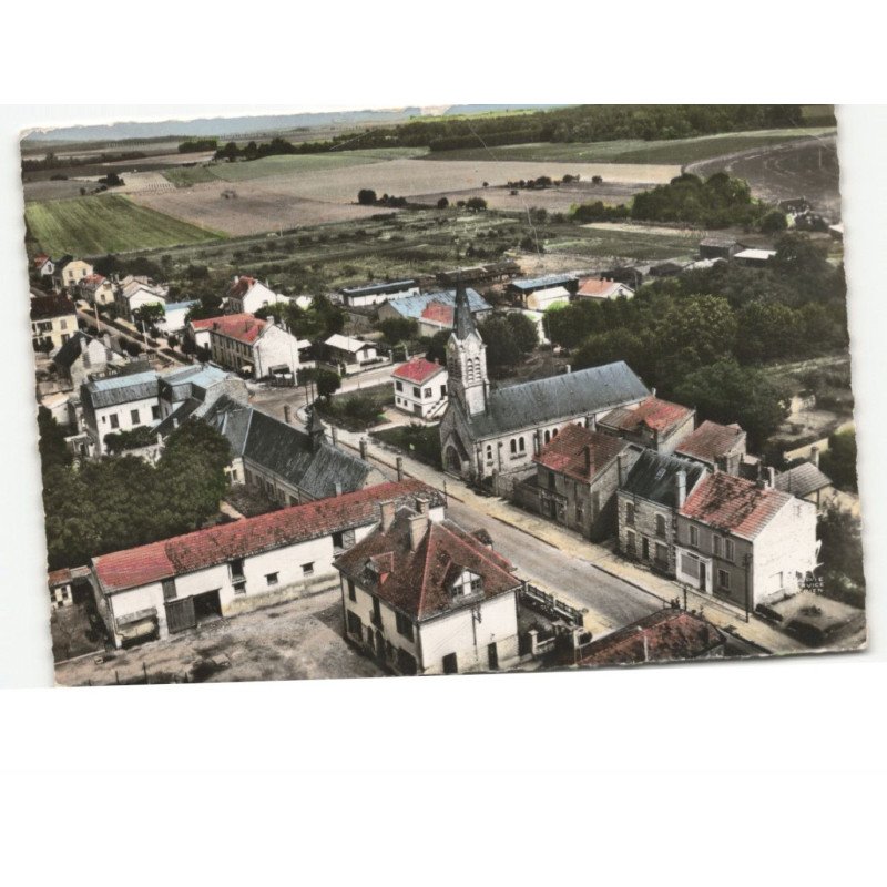 PONTAVERT: le centre vue aérienne 10x15 - état