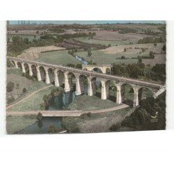 OHIS: viaduc sur l'oise vue aérienne 10x15 - très bon état