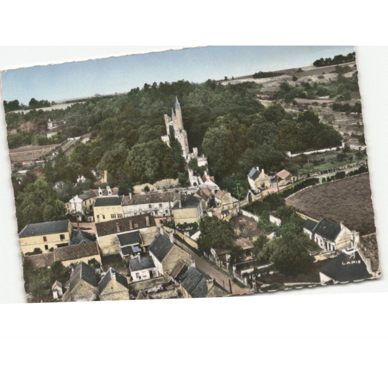 SEPTMONTS: vue panoramique vue aérienne 10x15 - très bon état