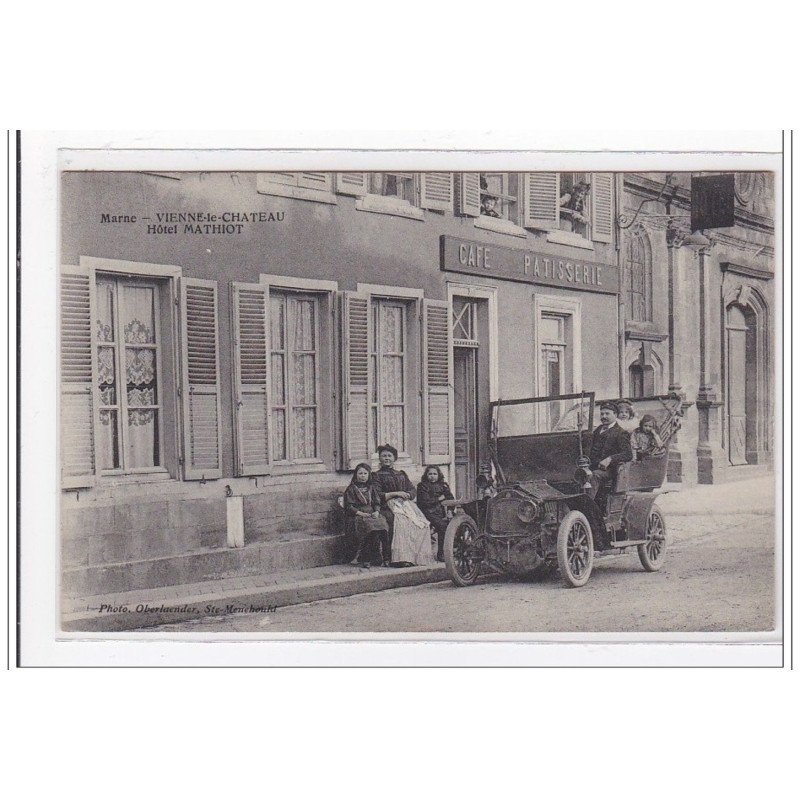 VIENNE-le-CHATEAU : hotel mathiot - tres bon etat