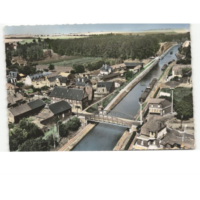 VENDHUILE: le canal vue aérienne 10x15 - très bon état
